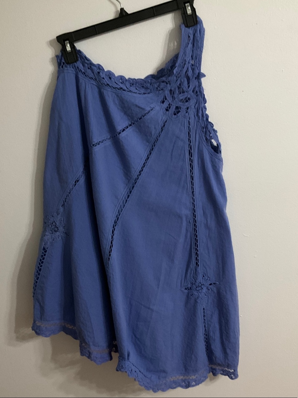 Free People Billie Battenburg One-Shoulder Dress SZ M